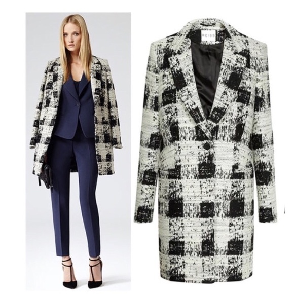 Reiss Jackets & Blazers - New REISS oversized wool-blend coat